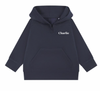 baby personalised sustainable hoodie | personalised baby hoodie | recycled baby hoodie | embroidered baby sustainable hoodie