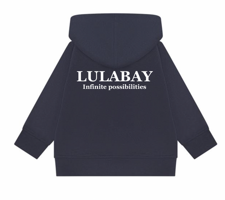 baby personalised sustainable hoodie | personalised baby hoodie | recycled baby hoodie | embroidered baby sustainable hoodie