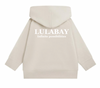 baby personalised sustainable hoodie | personalised baby hoodie | recycled baby hoodie | embroidered baby sustainable hoodie