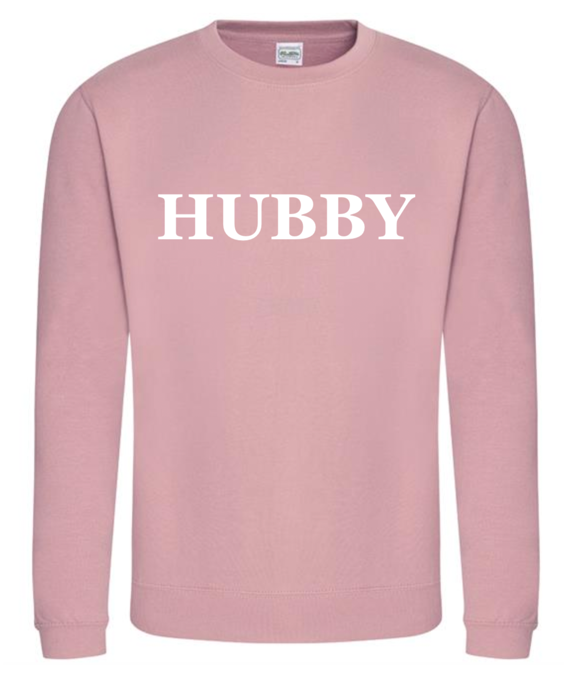Mens HUBBY personalised sweatshirt