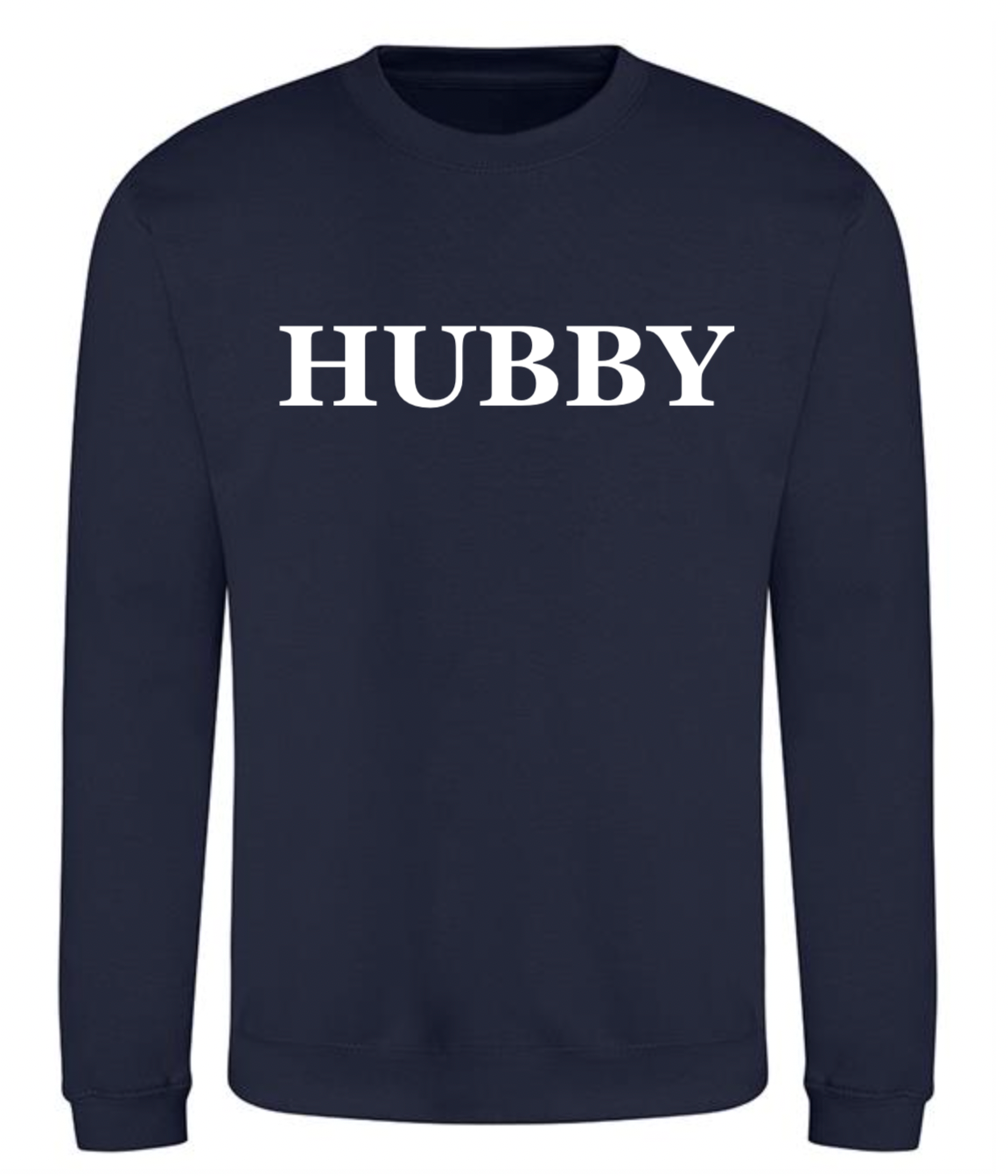 Mens HUBBY personalised sweatshirt