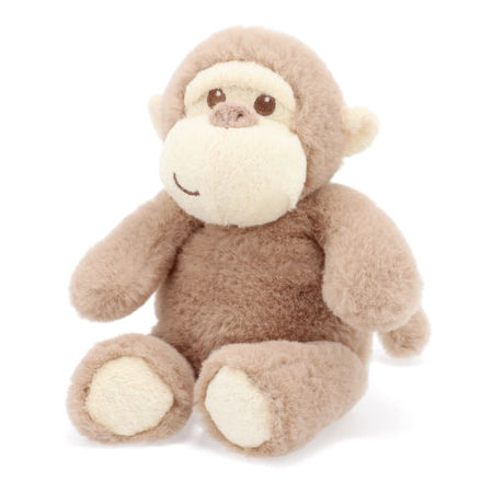 Keel Toys recycled monkey cuddly toy | 100% recycled monkey soft toy | monkey teddy for babies | eco-friendly monkey cuddly toy