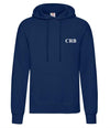 personalised men's initials hoodie | embroidered initials over head hoodie | men's personalised hoodie with initials