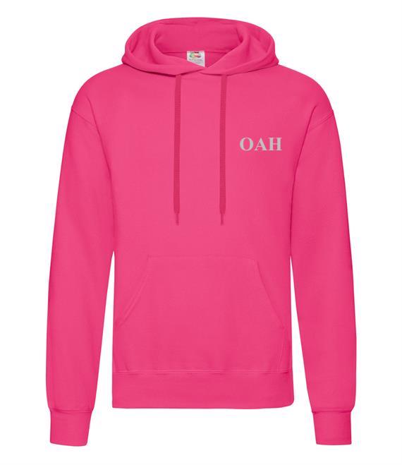 personalised men's initials hoodie | embroidered initials over head hoodie | men's personalised hoodie with initials