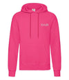 personalised initials hoodie | embroidered initials hoodie for women (change according to colour image)