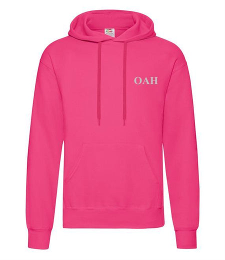 personalised initials hoodie | embroidered initials hoodie for women (change according to colour image)