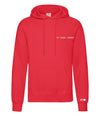 personalised anniversary hoodie | personalised Roman numeral hoodie | personalised embroidered couples hoodie