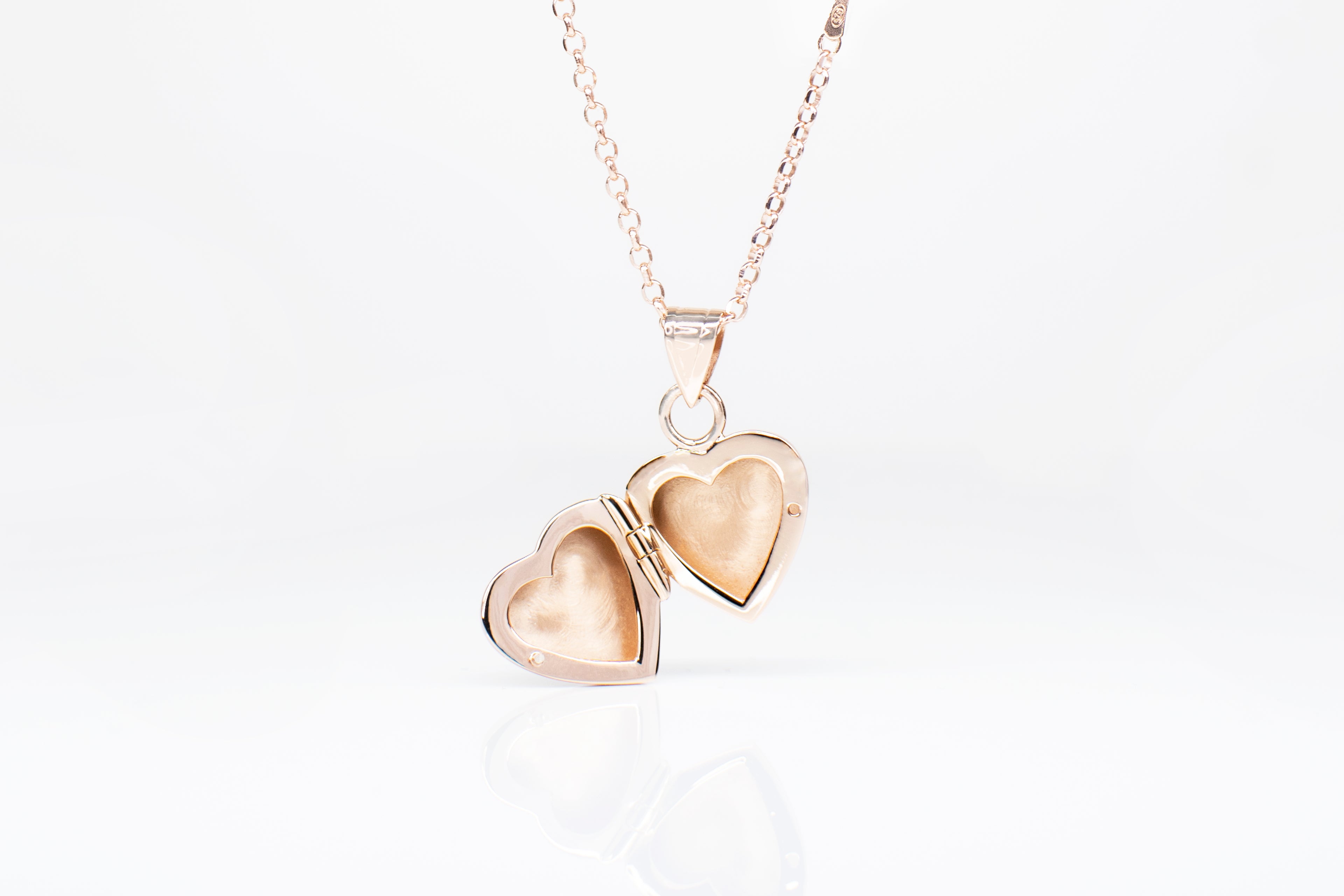 Women heart shaped locket personalised necklace