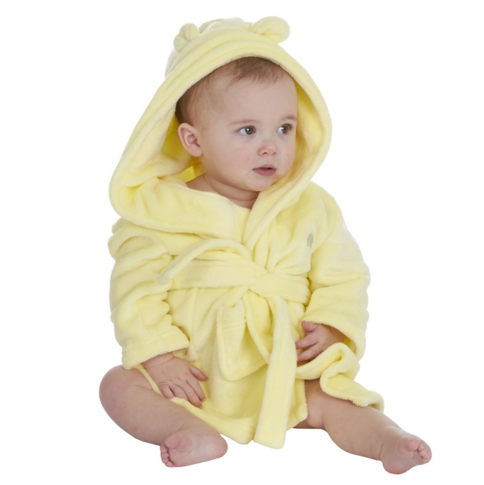 Babie hooded personalised dressing gown