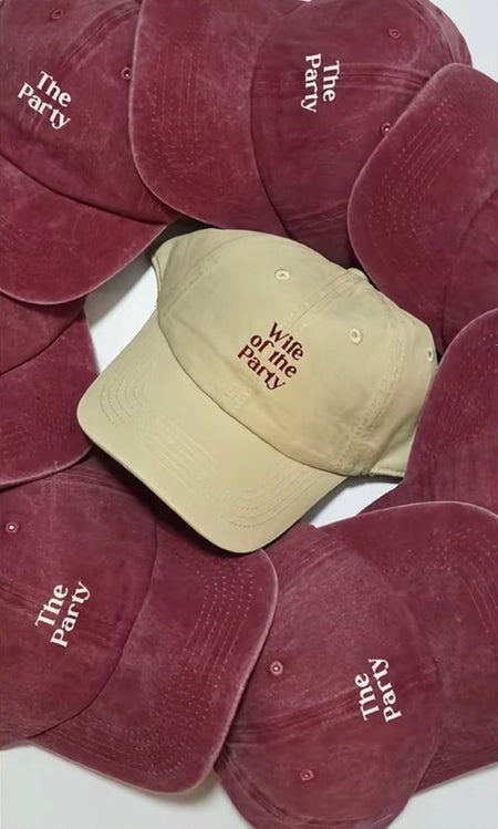 Hen Do Personalised Caps – Custom The Wife Of The Party Hats