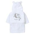 Babies personalised unisex 'Dream Big Little One' dressing gown