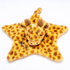 baby personalised recycled giraffe comforter | personalised giraffe comfort blanket | embroidered recycled giraffe comforter | sustainable baby giraffe comfort toy