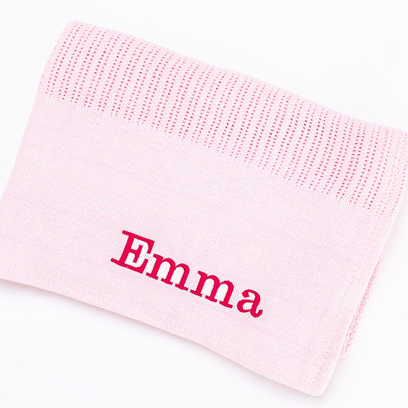 personalised baby blanket and elephant comforter gift set | luxury cellular blanket gift set for baby | personalised newborn blanket and comforter | elephant comforter and cotton baby blanket