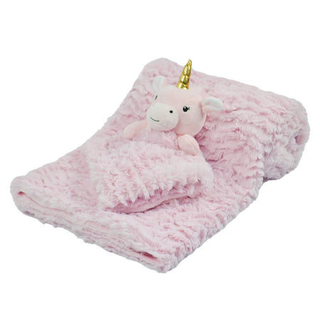 baby personalised unicorn blanket and comforter set | personalised unicorn baby gift set | unicorn comforter and blanket for baby | personalised baby unicorn blanket