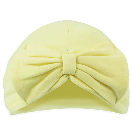 baby turban hat with bow | cotton baby bow turban | newborn bow hat | baby girl turban headwear