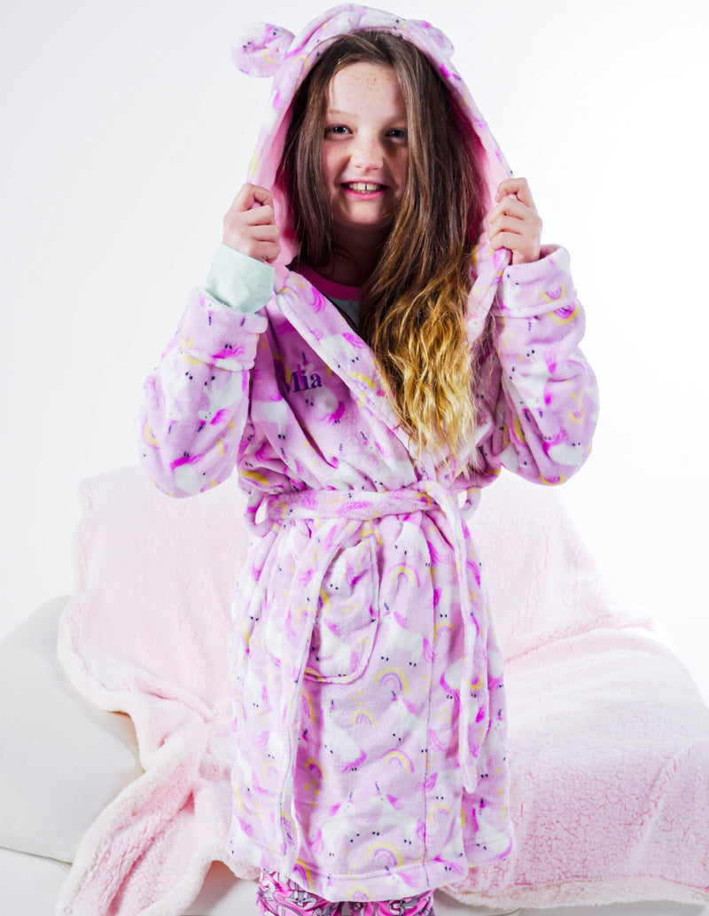 Personalised Dressing Gowns for Ladies - Hot Pink | WithCongratulations