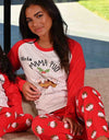 personalised family MAMA PUD Christmas pyjama set | personalised MAMA PUD matching Christmas pyjamas