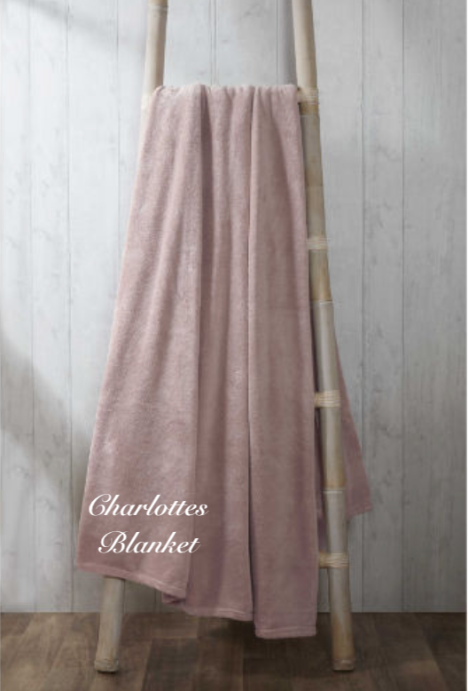 Luxury personalised coral fleece plush throw 200x240cm