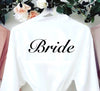 personalised bridal satin lace robe | personalised bridal satin lace robe white (change according to colour image)